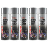 5X Promatic Stonechip Grey Spray Paint 500ml Spray Paint